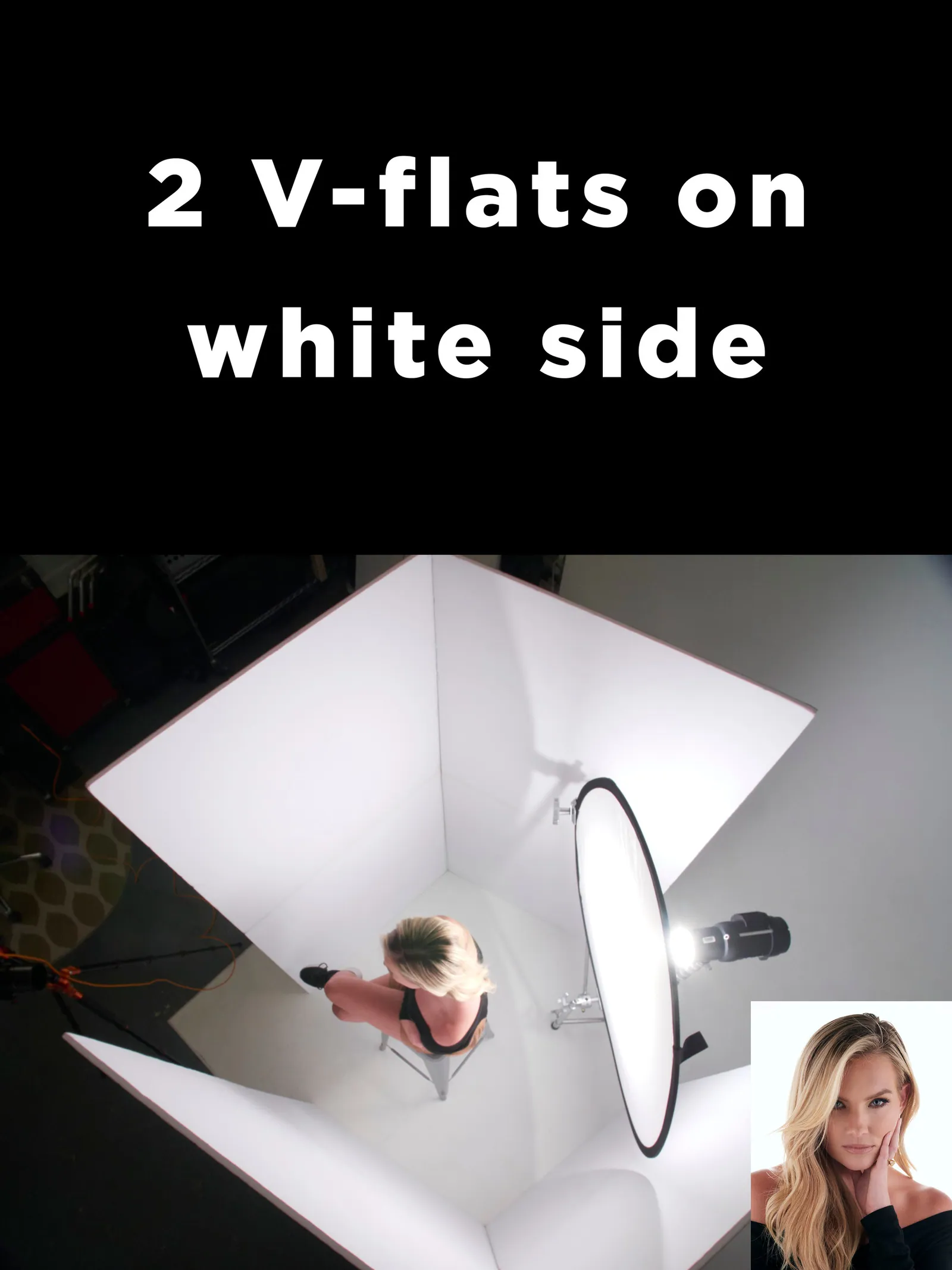 Use 1 light to Create 5 Different High Key Beauty Portraits